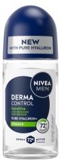 Nivea Men Derma Control Sensitive D&eacute;odorant Anti Transpirant 72H Roll On 50 ML