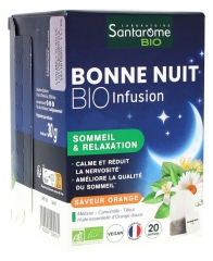 Santarome Bonne Nuit Infusion Bio 20 Sachets de 1,5 g