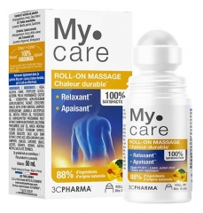 3C Pharma Mycare Roll-On Massage Chaleur Durable Relaxante 50 ml