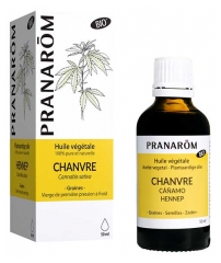 Pranar&ocirc;m Huile V&eacute;g&eacute;tale Chanvre (Cannabis Sativa) Bio 50 ml