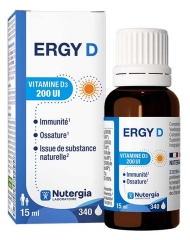 Nutergia Ergy D Vitamine D3 200UI 15 ml