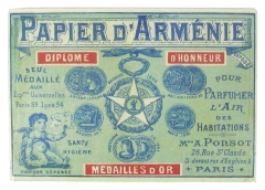 Le Papier d'Armenie Boite 1900 (12 Carnets Tradition)