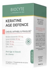 Biocyte K&eacute;ratine Age Defence Cheveu Fragilis&eacute; & Affaibli 120 G&eacute;lules