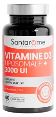 Santarome Vitamine D3 2000 Ui 60 G&eacute;lules