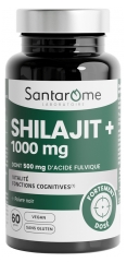 Santarome Shilajit 1000 mg 2 Mois 60 G&eacute;lules