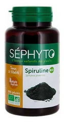 S&eacute;phyto Spiruline Bio 200 G&eacute;lules V&eacute;g&eacute;tales