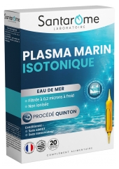Santarome Plasma Marin Isotonique Eau de Mer 20 Ampoules