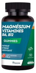 Vitavea Magn&eacute;sium Vitamines B6 B12 45 Unit&eacute;s