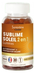 Santarome Sublime Soleil 2en1 Autobronzant & Pr&eacute;parateur Solaire30 Gummies