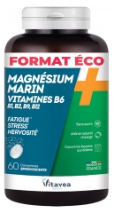 Vitavea Magn&eacute;sium Marin 300 mg + Vitamines B1 B2 B6 B9 B12 60 Comprim&eacute;s Effervescents