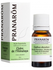 Pranar&ocirc;m Huile Essentielle C&egrave;dre de l'Himalaya Cedrus Deodara Bois Hect 10 ml