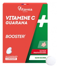 Vitavea Vitamine C + Guarana Booster 24 comprim&eacute;s &agrave; croquer