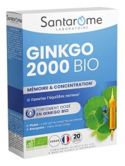Santarome Ginkgo 2000 Bio 20 Unit&eacute;s