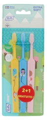 TePe Mini 3 Brosses &agrave; Dents Extra-Soft dont 1 Offerte