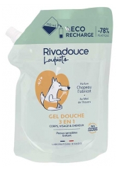 Rivadouce Les Loupiots Chapeau l'Abricot Gel Douche 3en1 &Eacute;co-Recharge 750 ml