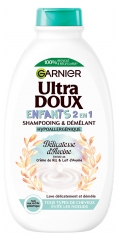 Garnier Ultra Doux Enfants 2en1 Shampoing & D&eacute;m&ecirc;lant pour Tous les Types de Cheveux 400 ml 