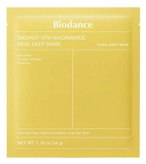 Biodance Masque &Eacute;claircissant &agrave; la Niacinamid