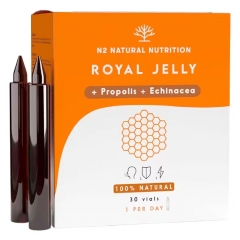 N2 Natural Nutrition Gel&eacute;e Royale + Propolis et &Eacute;chinac&eacute;e 30 Unidoses
