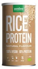 Purasana Vegan Riz Prot&eacute;ine Poudre Nature Bio 400 g