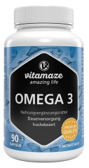 Vitamaze Om&eacute;ga 3 1000 mg &agrave; Haute Dose 90 Capsules