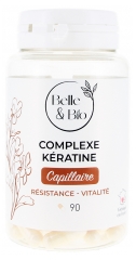 Belle & Bio Complexe K&eacute;ratine Capillaire R&eacute;sistance Vitali&eacute; 90 G&eacute;lules