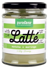 Purasana Latt&eacute; Matcha x Moringa Bio 120 Grammes