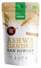 Purasana Super Food Tea Ashwagandha en Poudre Bio 100 g