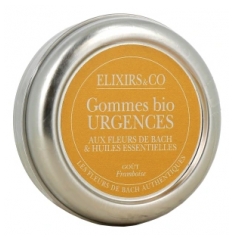 Elixirs & Co Urgences Fleurs de Bach Go&ucirc;t Framboise Bio 45 g