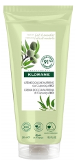 Klorane &mdash; Cr&egrave;me Douche au Beurre de Cupua&ccedil;u Bio - Lait d'Amandier - Peau S&egrave;che &agrave; Tr&egrave;s&egrave;che 200 ml