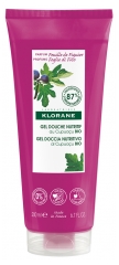 Klorane Gel Douche au Beurre de Cupua&ccedil;u Bio - Feuille de Figuier - Tous Types de Peaux - Hydratant 200 ml