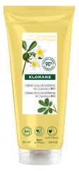 Klorane &mdash; Cr&egrave;me Douche au Beurre de Cupua&ccedil;u Bio - Fleur de Frangipanier &mdash; Peau S&egrave;che 200 ml