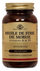 Solgar Huile de Foie de Morue Softgels