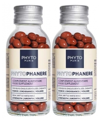 Phyto Phan&egrave;re Compl&eacute;ment Alimentaire Cheveux & Ongles Duo 120 Capsules X 2