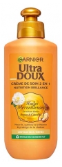 Garnier Ultra Doux Cr&egrave;me de Soin 2en1 Nutrition Brillance 200 ml