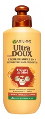 Garnier Ultra Doux Cr&egrave;me de Soin 2en1 Anti-Frisottis R&eacute;paration 200 ml