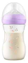 Avent Natural Response Biberon avec Motif 260 ml D&eacute;bit Moyen 3-6 Mois