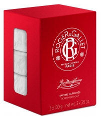 Roger & Gallet Jean-Marie Farina Savons Parfum&eacute;s Jean Marie Farina - Coffret 3 x 100 g