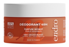 Endro D&eacute;odorant 48H Mono&iuml; Peaux Sensibles Bio 50 g