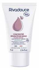 Rivadouce Concentr&eacute; R&eacute;parateur Mains S&egrave;ches et Ab&icirc;m&eacute;es Bio 75 ml