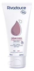 Rivadouce Cr&egrave;me Pieds Secs Bio 100 ml