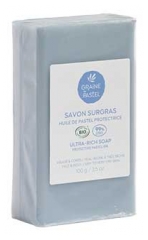 Graine de pastel Savon Surgras Visage & Corps Bio 100 Grammes