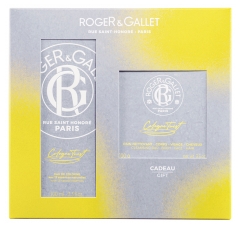 Roger & Gallet Cologne Twist Coffret Eau de Cologne 100 ml + Pain Nettoyant 3en1 Corps Visage et Cheveux 100 g Offert