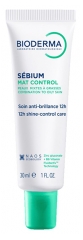 Bioderma S&eacute;bium Mat Control Soin Anti-Brillance 12h Peaux Mixtes &agrave; Grasses 30 ml