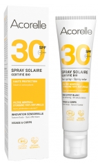 Acorelle Spray Solaire Haute Protection SPF30 Bio 100 ml