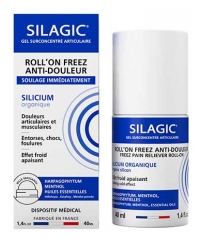 Silagic Roll-On Freez Anti-Douleur Silicium Organique 40 ml