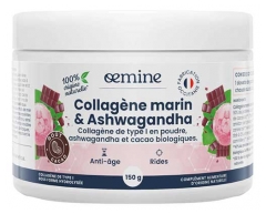 Oemine Collag&egrave;ne Marin & Ashwagandha Go&ucirc;t Cacao 150 g