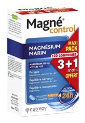 Nutreov Magn&eacute; Control Magn&eacute;sium Marin 90 Comprim&eacute;s + 30 Offerts