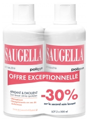 Saugella Poligyn Duo 2 x 500 ml / -30% Sur le Second Flacon