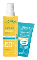 Uriage Bari&eacute;sun Spray Invisible SPF50+ 200 ml + Baume R&eacute;parateur Apr&egrave;s-Soleil 50 ml Offert
