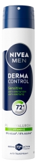 Nivea Men Derma Control Sensitive Anti-Transpirant 72H D&eacute;odorant Spray 200 ml